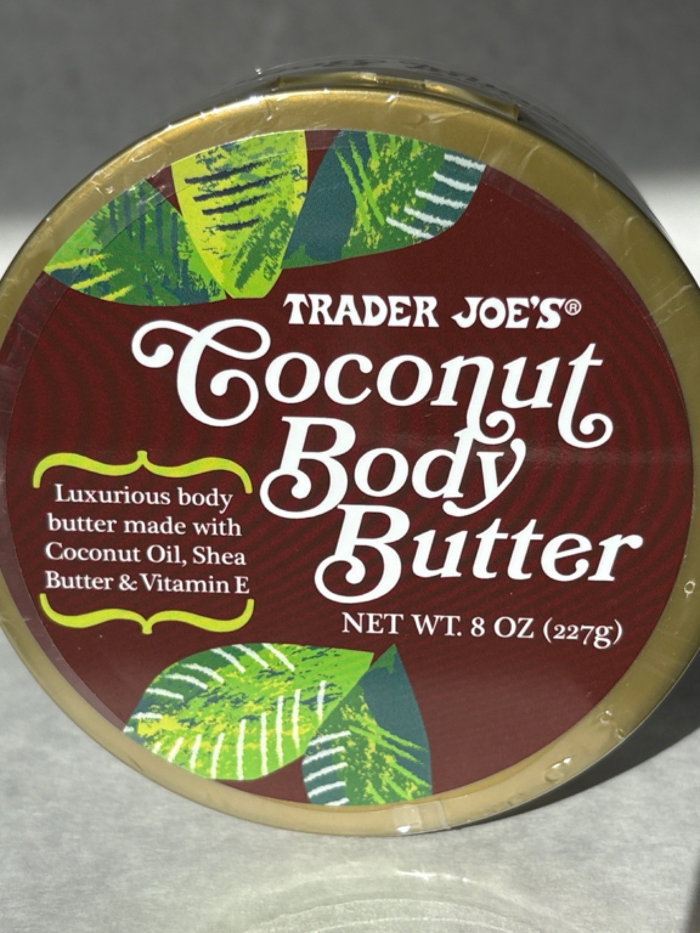 Trader Joe's Coconut Body Butter - 8oz